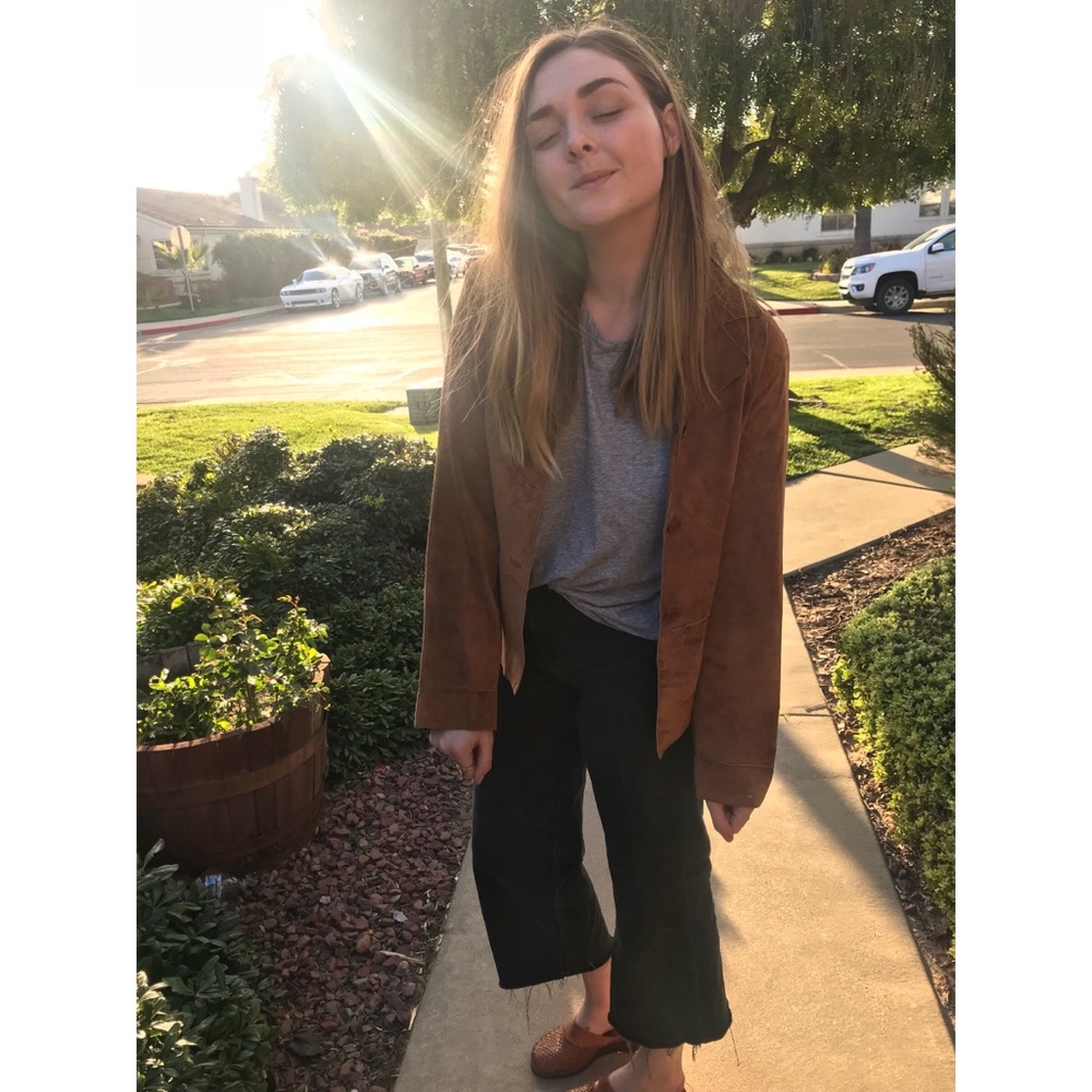Vintage leather jacket